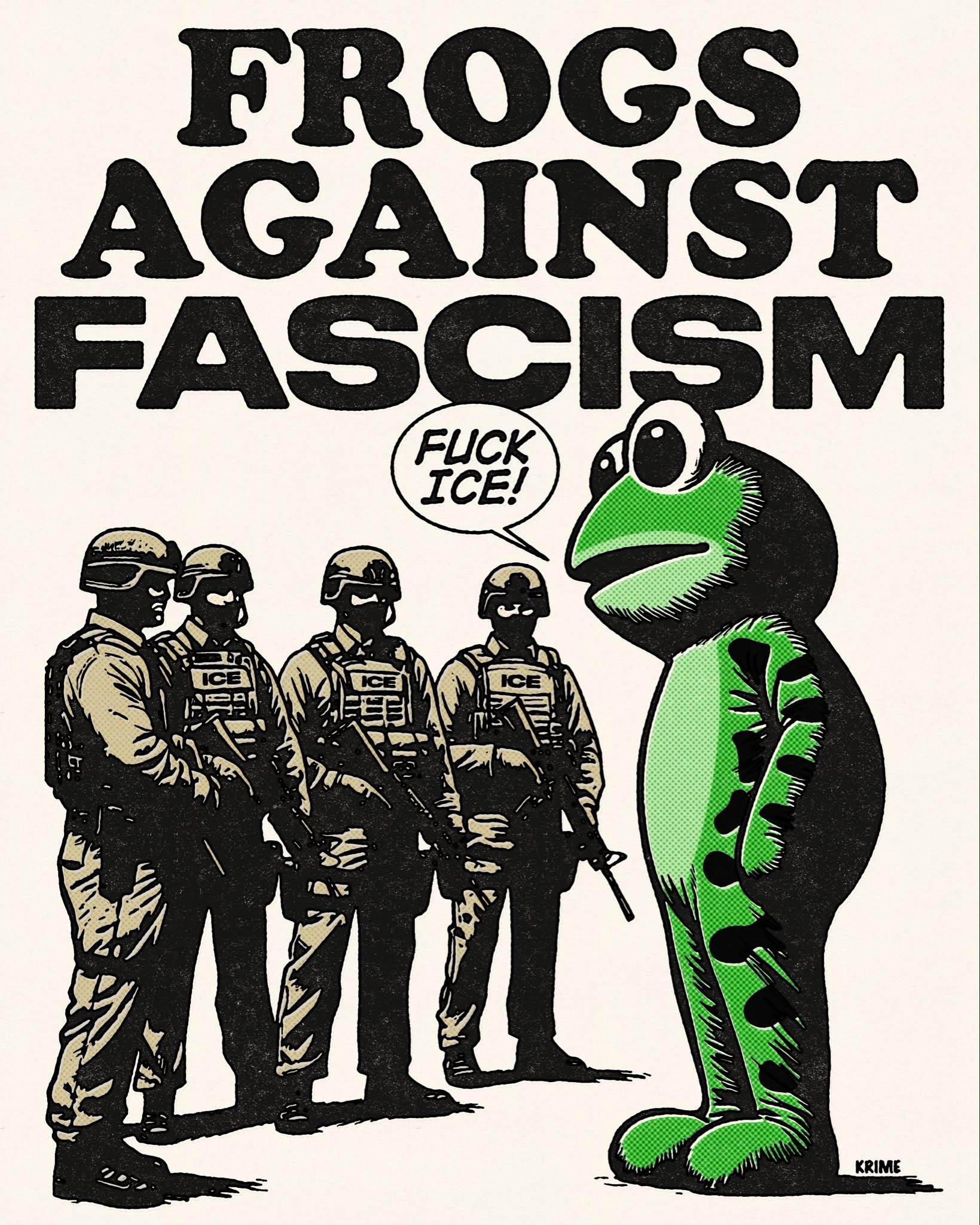 Frogs against fascism